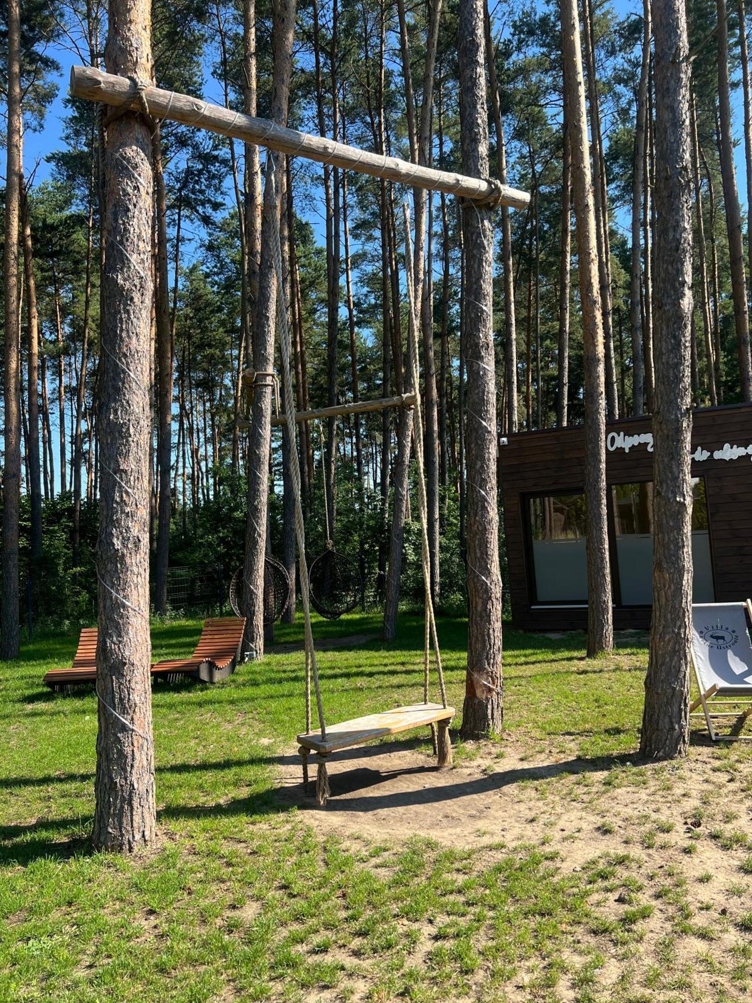 Bed and Breakfast Lesne Ustronie Lubiszewo Exterior foto