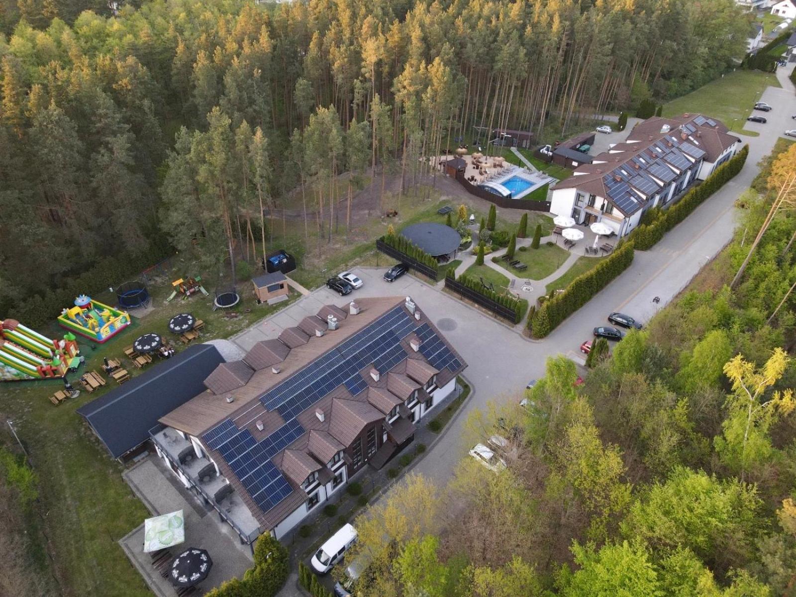 Bed and Breakfast Lesne Ustronie Lubiszewo Exterior foto