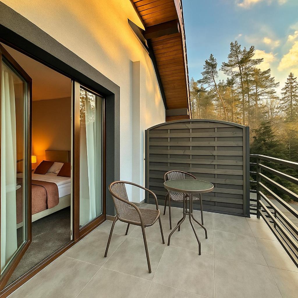 Bed and Breakfast Lesne Ustronie Lubiszewo Exterior foto